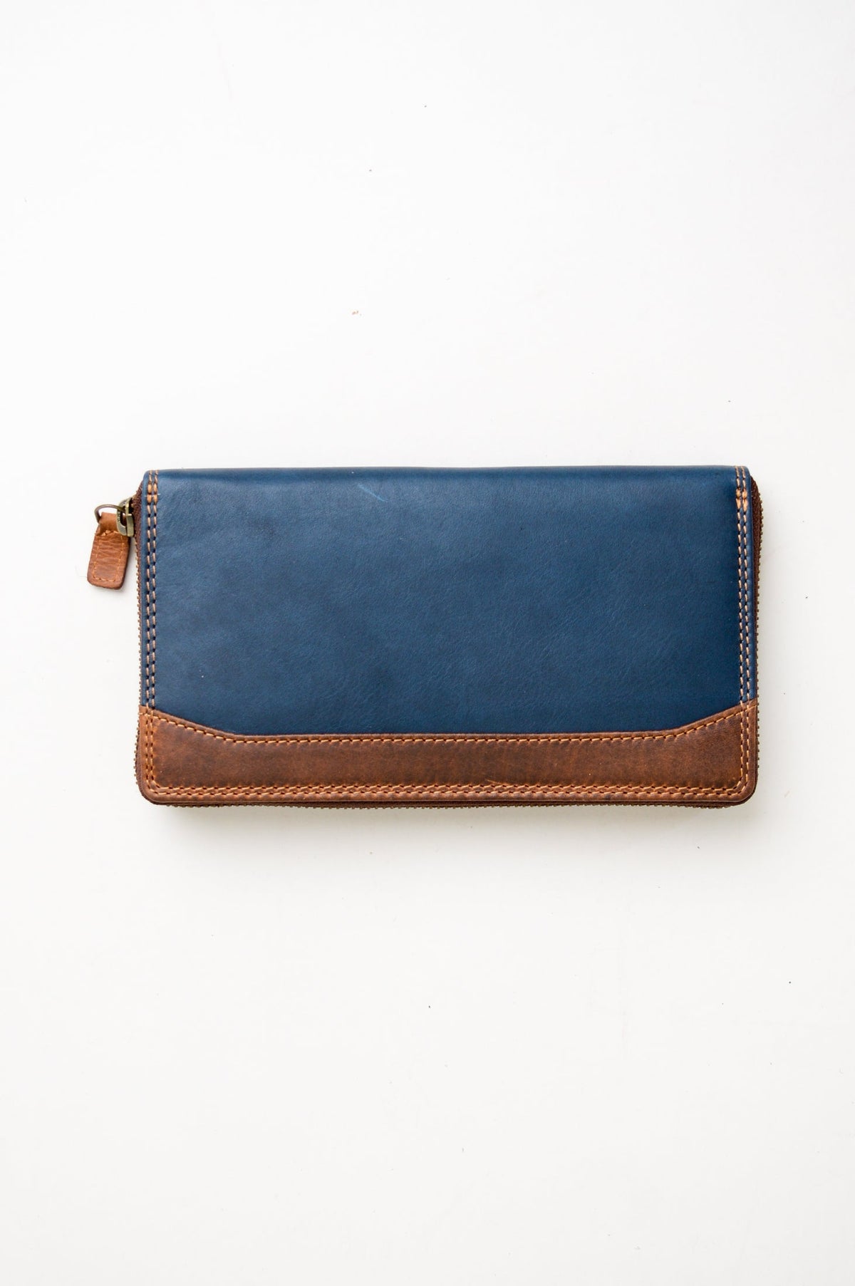 Adrian Klis 190 Single Zip Wallet, Buffalo Leather