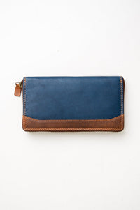Adrian Klis 190 Single Zip Wallet, Buffalo Leather