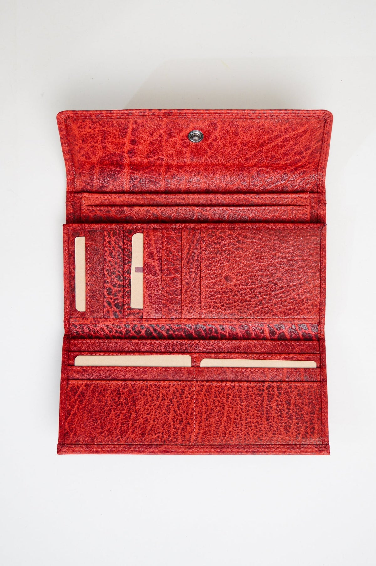 Adrian Klis 102 Ladies Wallet, Red, Leather