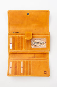Adrian Klis 105 Ladies Wallet, Olive Green, Leather