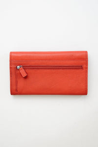 Adrian Klis 105 Ladies Wallet, Red, Leather
