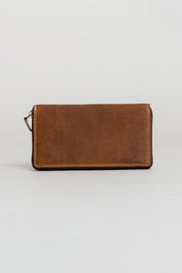 Adrian Klis 290 Single Zip Wallet, Buffalo Leather