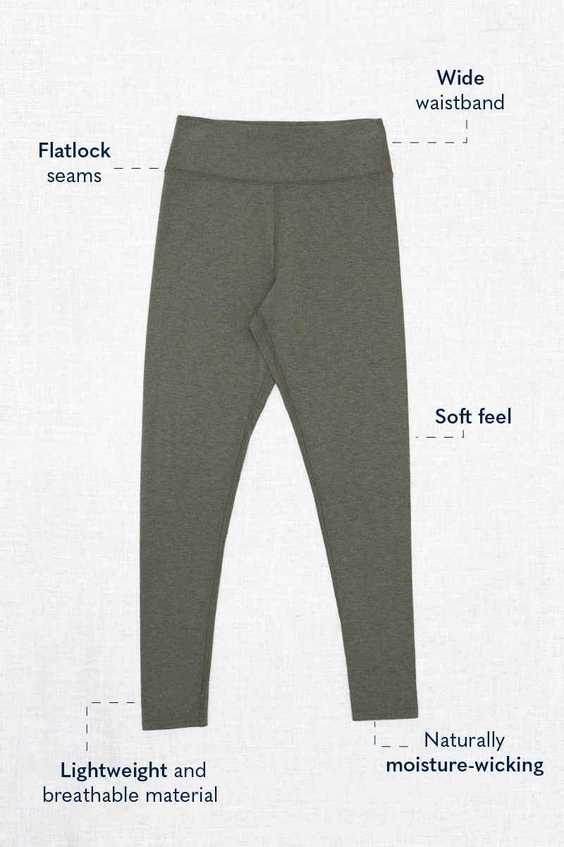 Riley Legging, Lifetree, Bamboo - Final Sale
