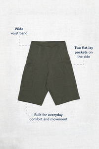 Robson Shorts, Yarn Dye Khaki, Bamboo