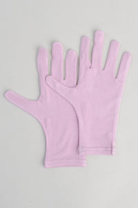 Bamboo Gloves, Pastel Pink
