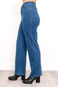 Blue Sky Jeans, Petite Straight Leg
