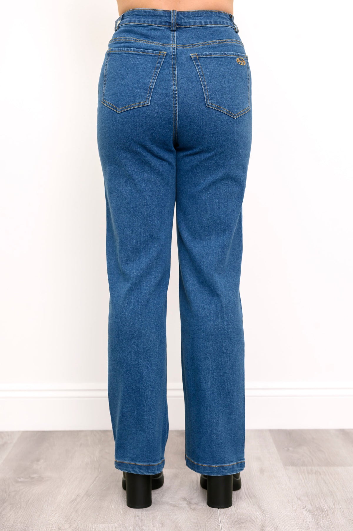 Blue Sky Jeans, Petite Straight Leg