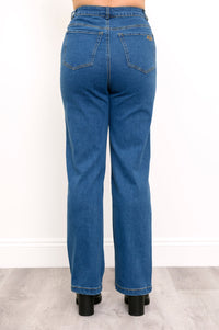 Blue Sky Jeans, Petite Straight Leg