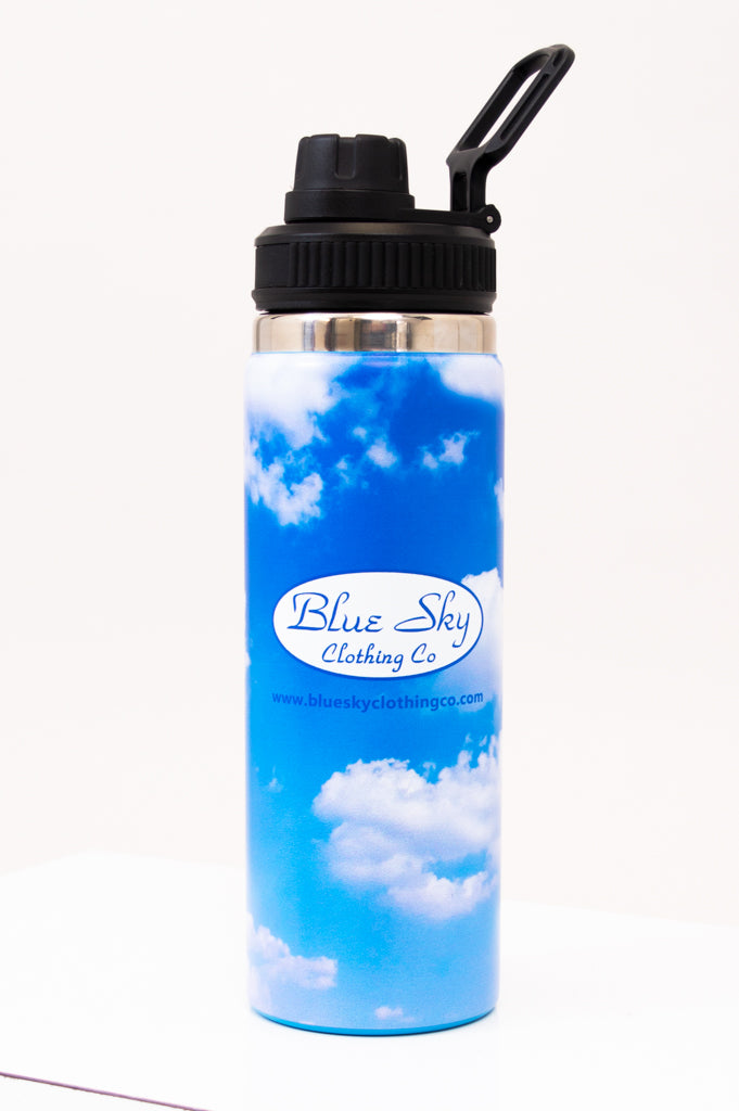 Water Bottle, Blue Sky