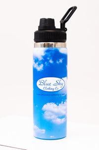 Water Bottle, Blue Sky