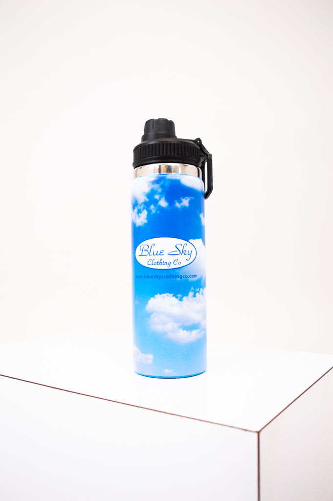 Water Bottle, Blue Sky