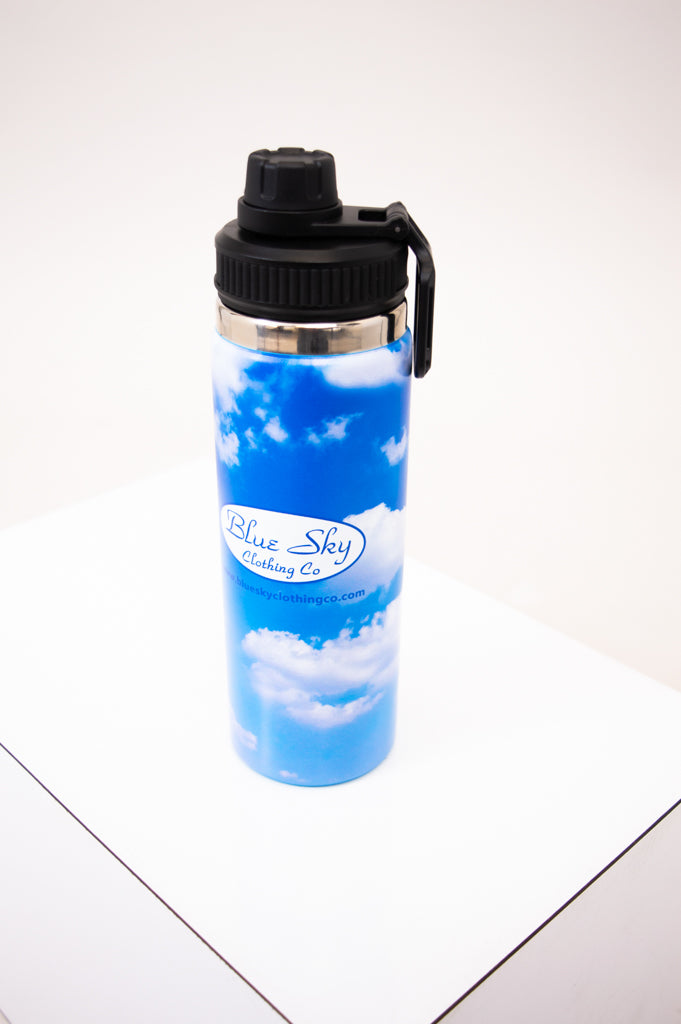Water Bottle, Blue Sky