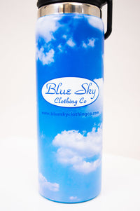 Water Bottle, Blue Sky