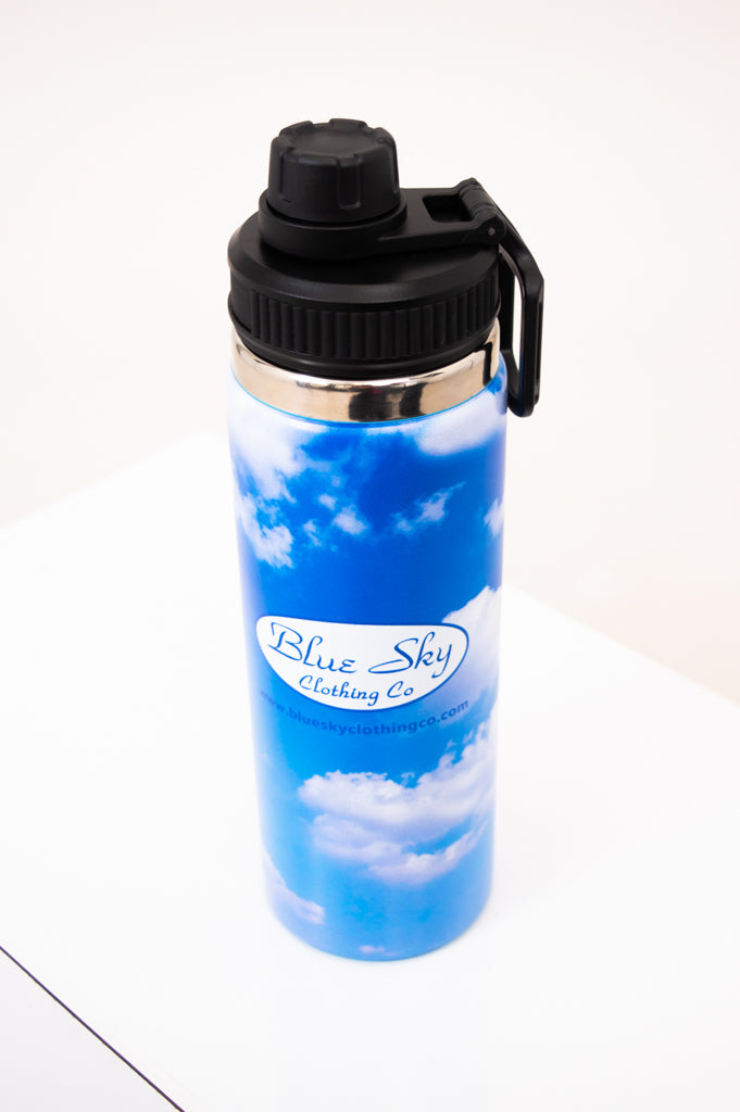 Water Bottle, Blue Sky