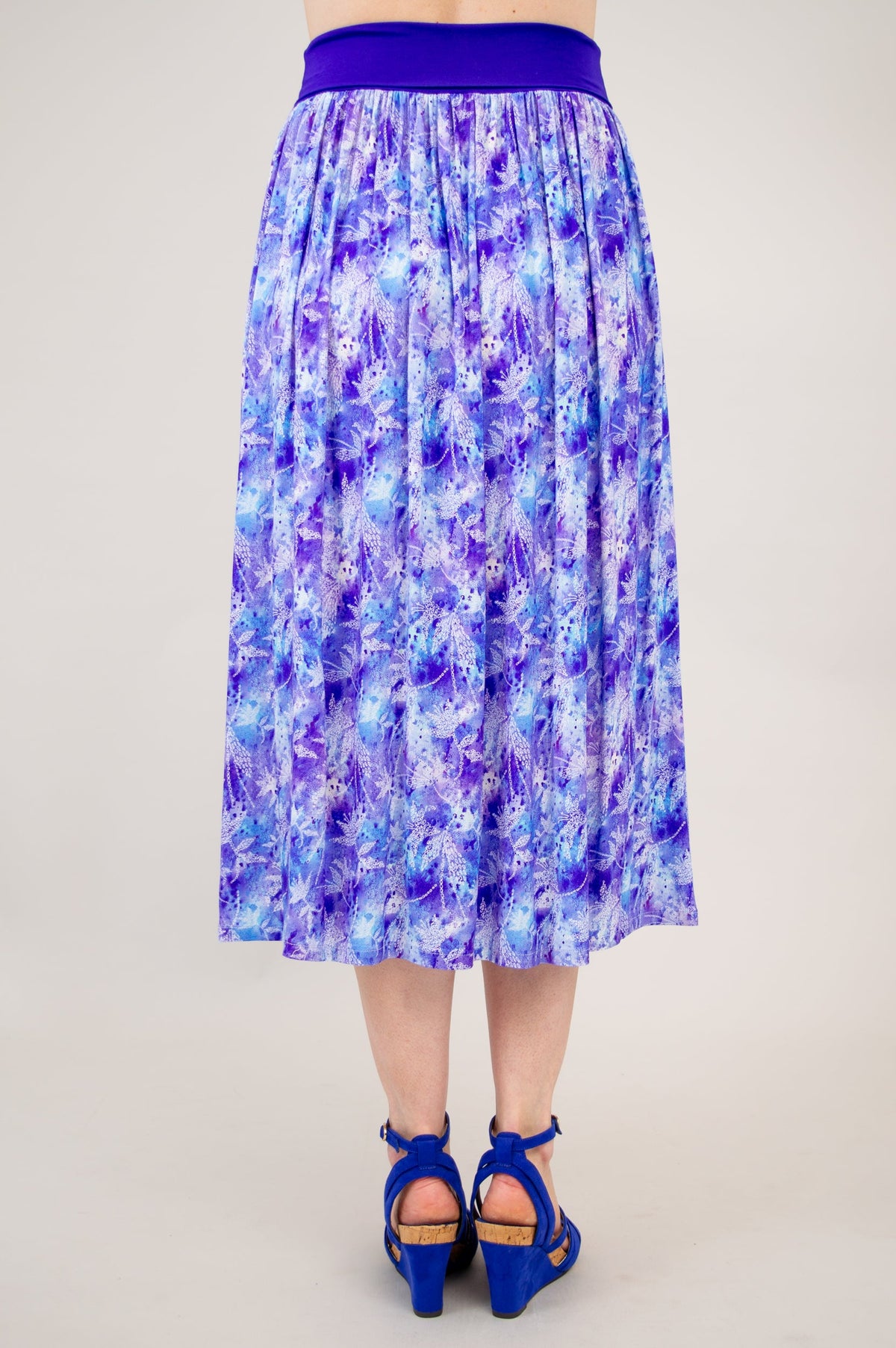 Blythe Skirt, Dotty, Linen Bamboo - Final Sale