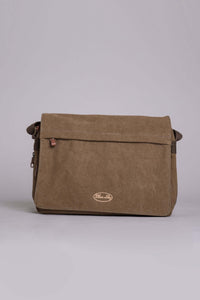 Outlook Canvas Bag, Brown - Blue Sky Clothing Co