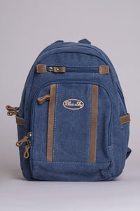 Voyage Canvas Bag, Blue - Blue Sky Clothing Co