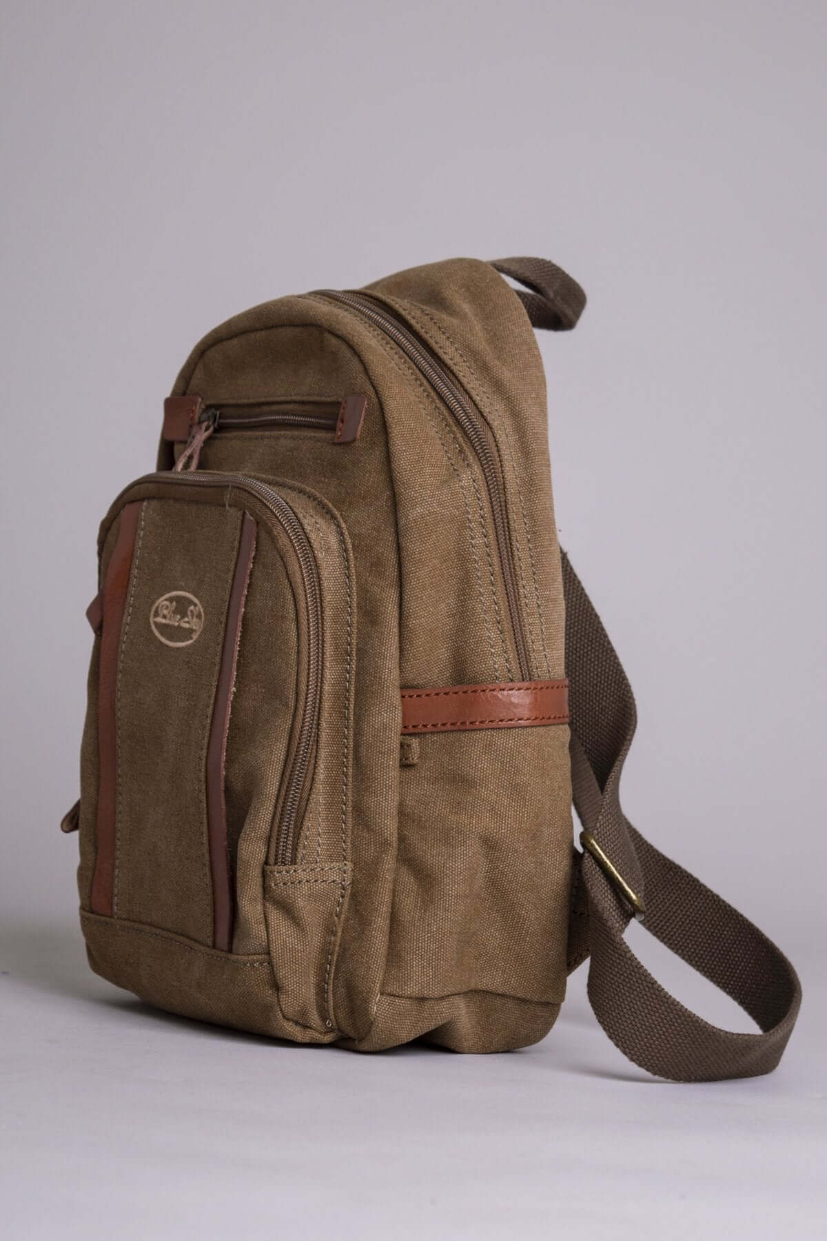 Voyage Canvas Bag, Brown - Blue Sky Clothing Co