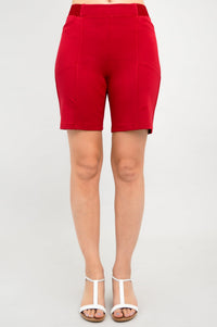 Cayman Shorts, Lipstick, Modal - Final Sale