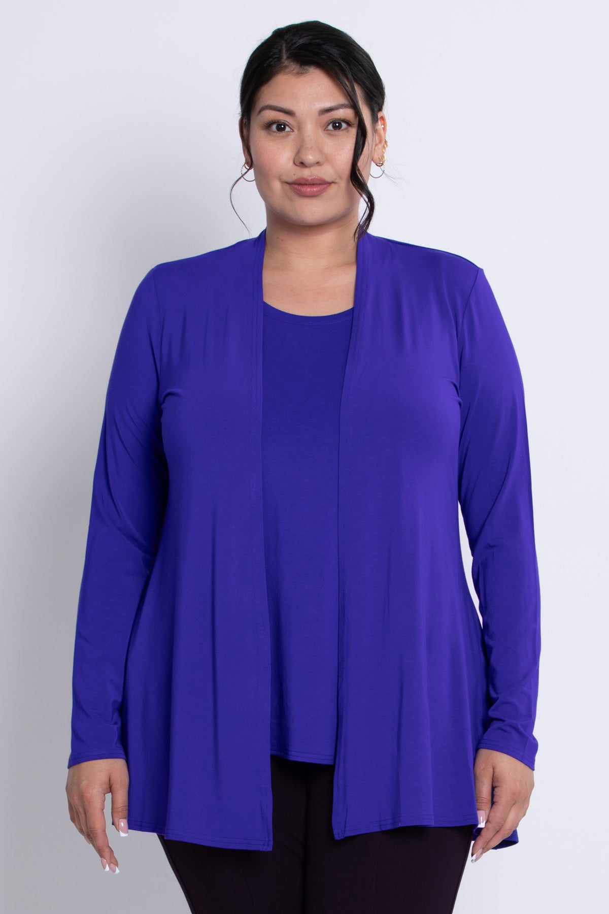 Chopra Jacket, Violet, Bamboo - Final Sale