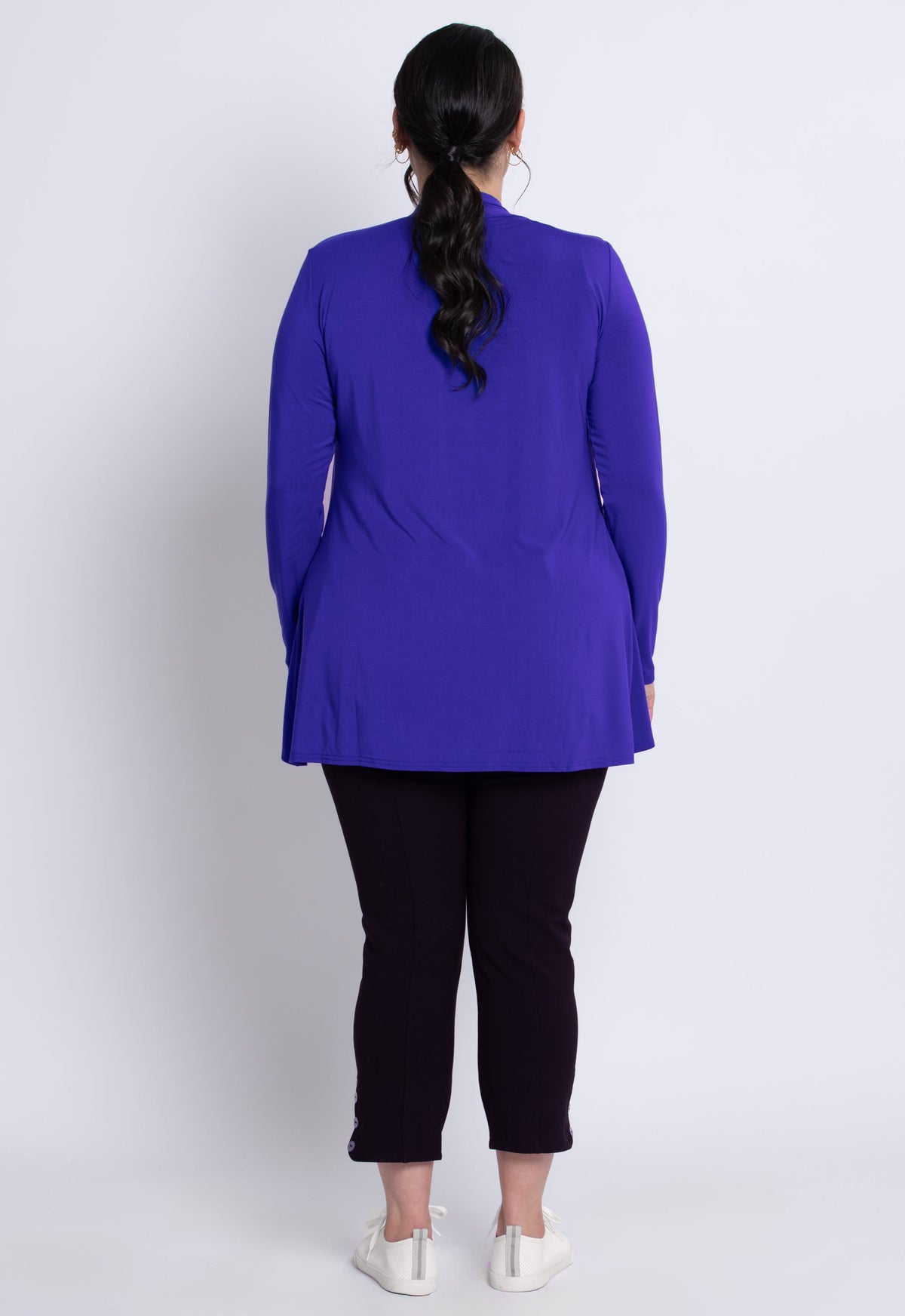 Chopra Jacket, Violet, Bamboo - Final Sale