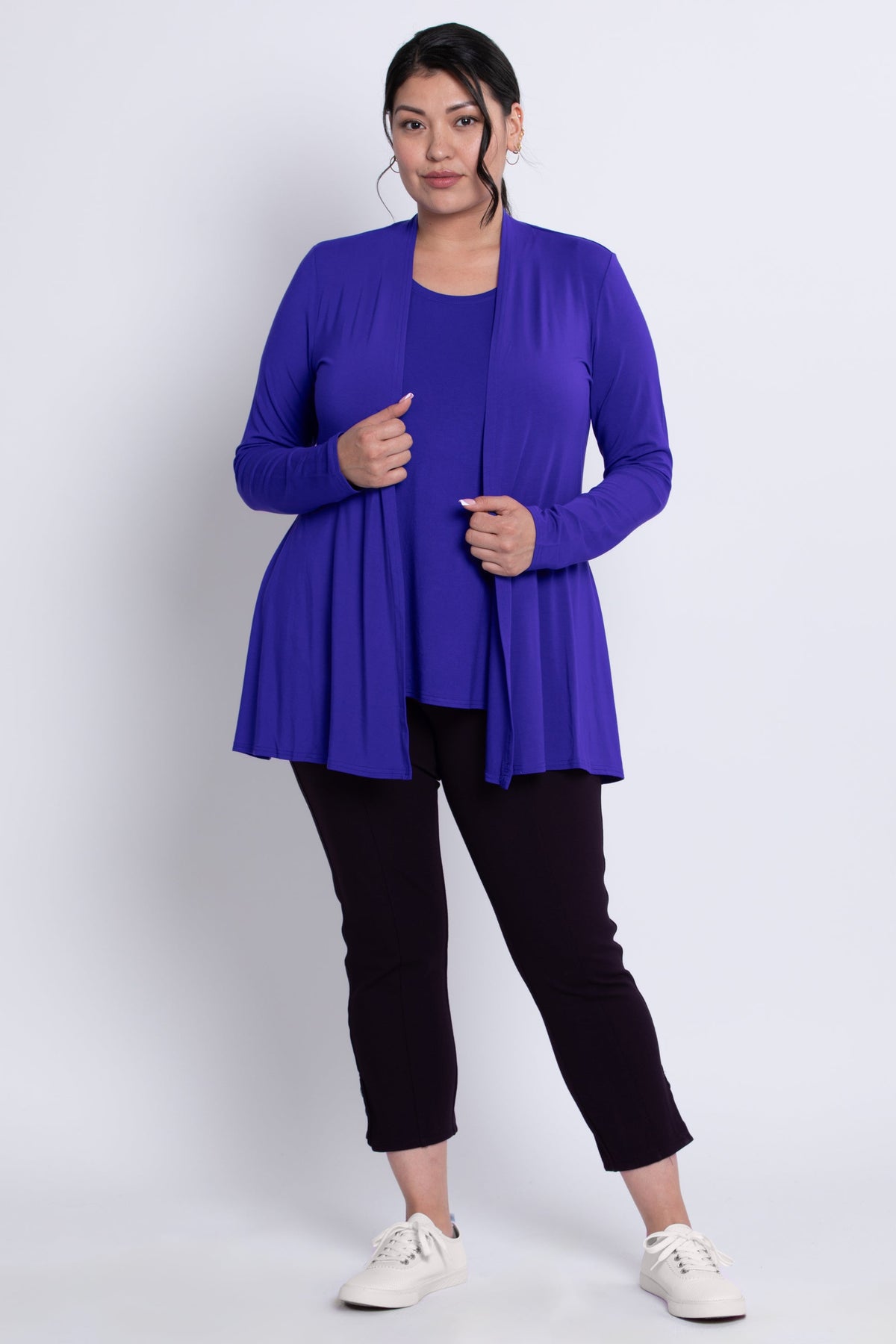 Chopra Jacket, Violet, Bamboo - Final Sale