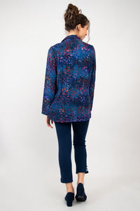 Cindy Long Sleeve, Purple Sprinkle -Final Sale