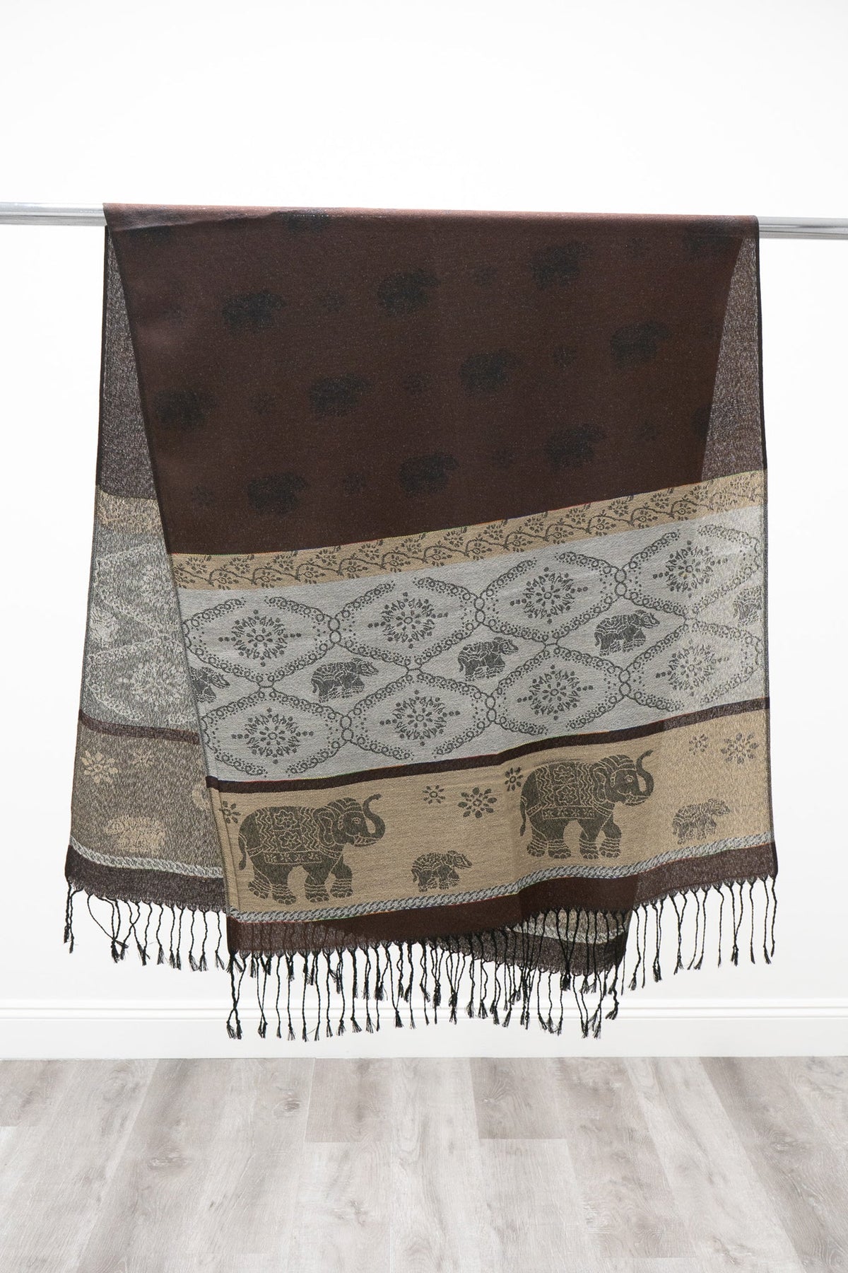 Pashmina Scarf, Elephant