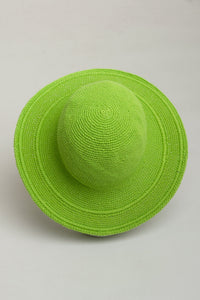 Lime Hat, Cotton