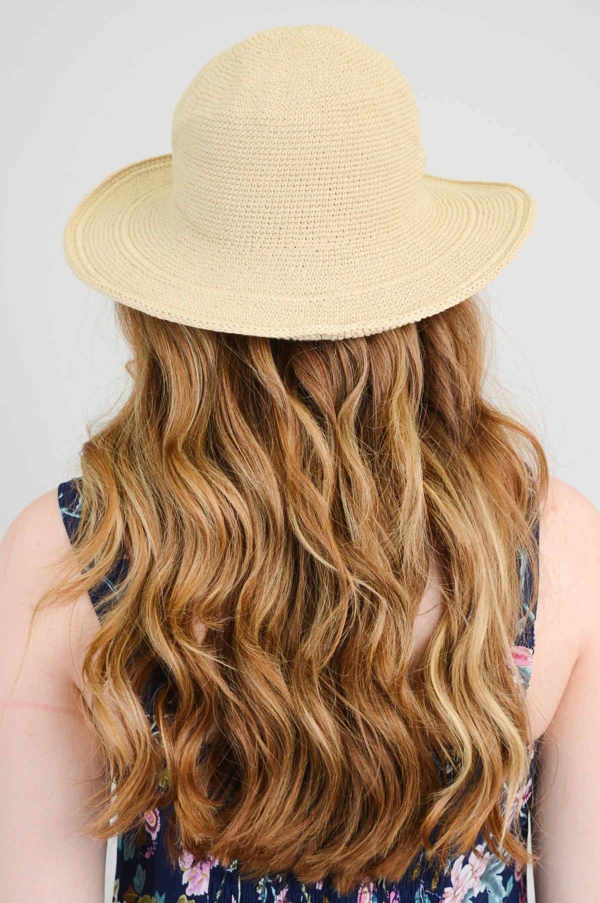 Taupe Hat, Cotton