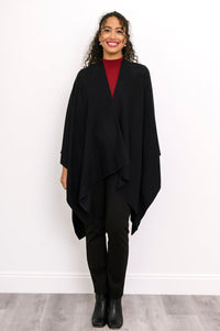 Cozy Wrap, Black, One Size
