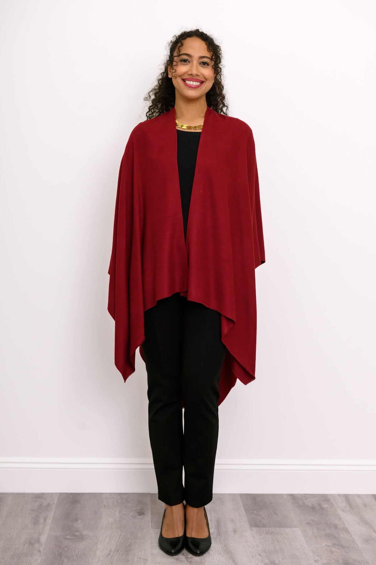 Cozy Wrap, Black, One Size
