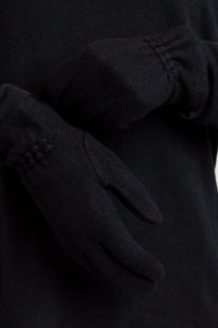 Wool Gloves, Black