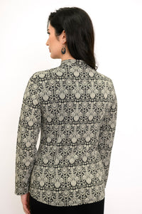 Debbie Long Sleeve Top, Night Lace, Bamboo