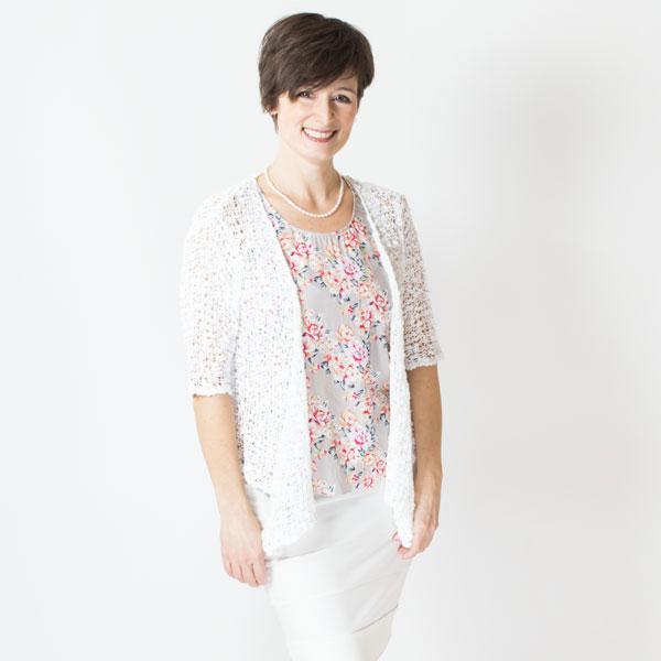 Dee Tank, Grey/Red Roses, Viscose - Blue Sky Clothing Co