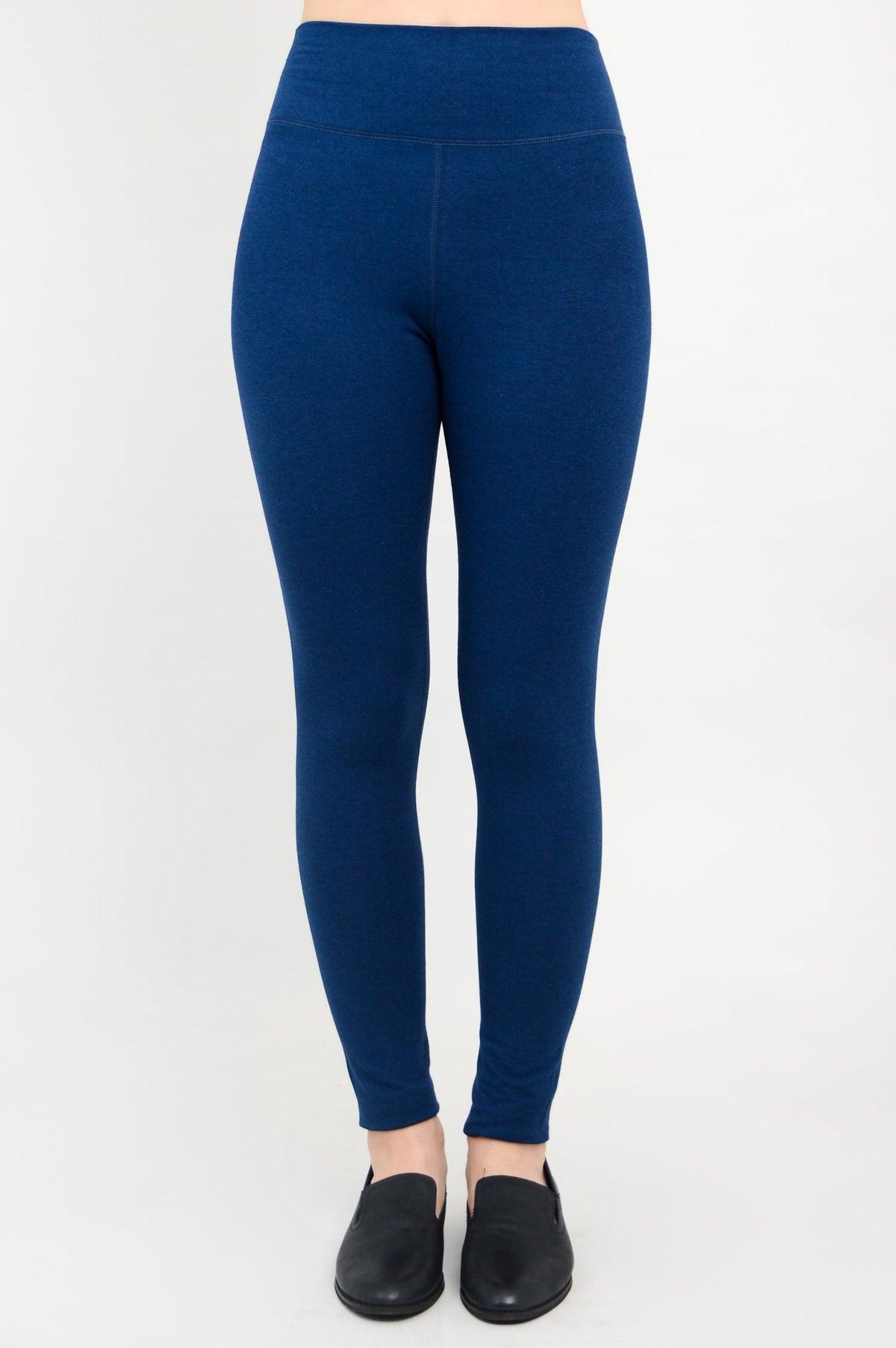 Dixie Legging, Indigo, Bamboo Fleece