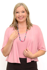 Doda Jacket, Dusty Rose, Bamboo