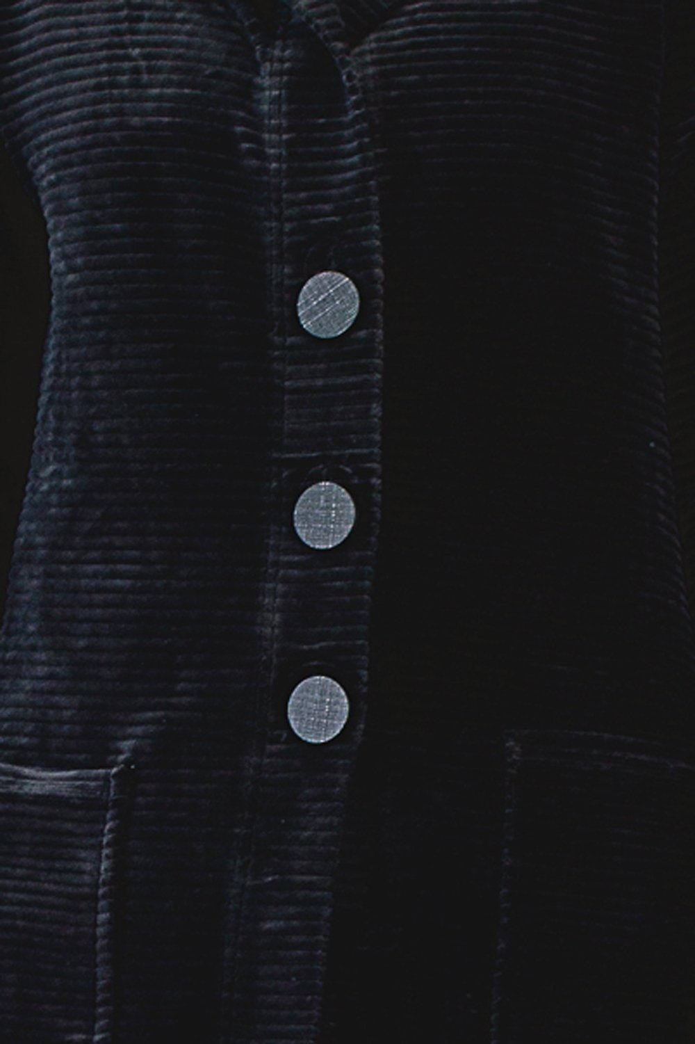 Doreen Jacket, Black, Bamboo Cotton- Final Sale