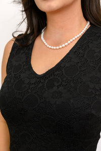 Elizabeth Dress, Black, Bamboo