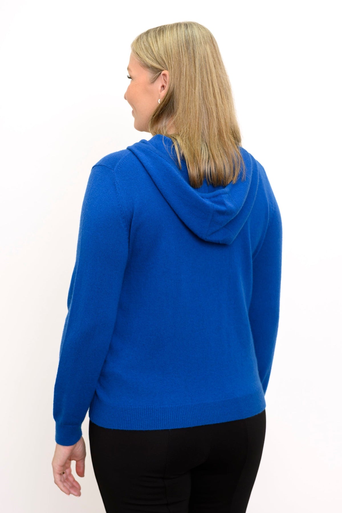 Finlay Sweater, Cobalt, Wool Cashmere