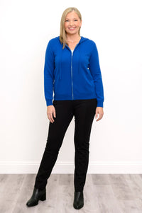 Finlay Sweater, Cobalt, Wool Cashmere