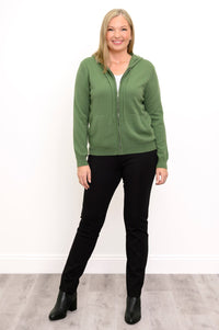 Finlay Sweater, Sage Green, Wool Cashmere