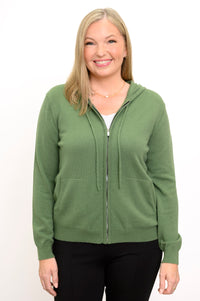 Finlay Sweater, Sage Green, Wool Cashmere