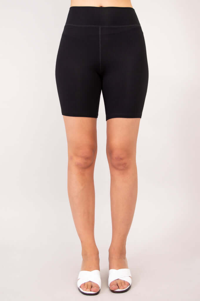 Full front close-up of Hallie Bamboo Shorts