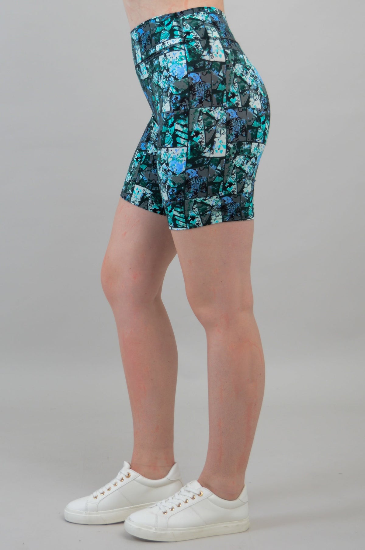 Hallie Shorts, Realistic Love, Bamboo- Final Sale