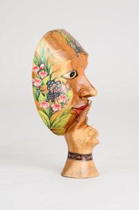 Hand Painted Mask Quiet
