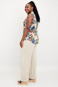 Hula Tank, Pachuli, Linen Bamboo - Final Sale