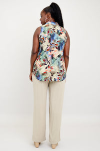 Hula Tank, Pachuli, Linen Bamboo - Final Sale