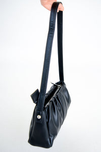 Janette Handbag, Black, Leather