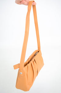 Janette Handbag, Tan, Leather
